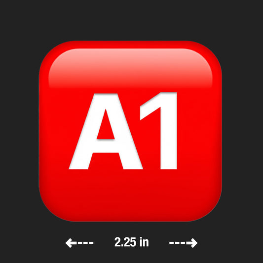 Original A1 Stickers
